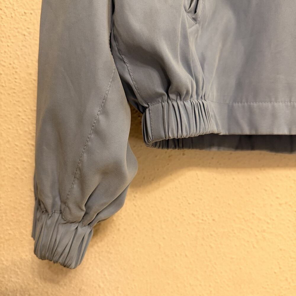 Vintage Folio New York Saks Fifth Avenue Blue Zip Up Jacket Mens L Harrington - Picture 4 of 16